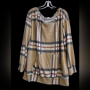 HEIMISH USA Textured Knit Top/Tunic Size 2XL